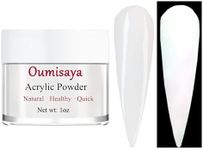 Glow in the dark Milky White Nail Acrylic Powder Color 1OZ for french nail art design AP051