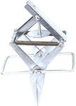 Haierc Easy Set Mole Eliminator Trap,Galvanized Steel Mole and Gopher Trap (Sliver)