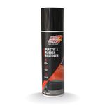 MotorOctane Plastic & Rubber Restorer Spray for Car & Bike | 250ml (245g) | Restores Faded Plastic, Rubber & Vinyl Surfaces for Car Bumpers, Fenders, Side Mirrors, Door Trims, Bike Panels