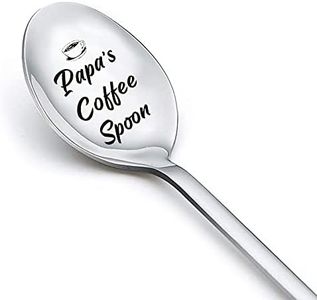 Grandpa Granddad Gifts from Grandchildren Papa Coffee Spoon for Grandpa Dad Coffee Lover Gifts for Men Papa Gifts from Grandkids Father Day Gifts for Grandfathers Grandpas Christmas Birthday Gift