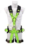 GBHJJ Safety Harness Fall Protection, Fall Protection Harness, 1 D-Ring Industrial Anti-Fall Safety Belt, Rock Climbing, Electrician, Wall Painting, Outdoor, Construction