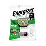 Energizer Vision HD+ Head Torch, Bright Headlamp, Water Resistant, Hands-Free, Lightweight for Indoor and Outdoor Activities, Batteries Included