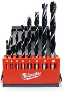 Milwaukee 4932352466 4002395371259 Wood Drill (8 Pieces)