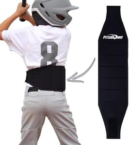 PitchGuard - Youth Hitter Protection. More Confidence / Less Injuries. Recommended Ages 7-12, Black