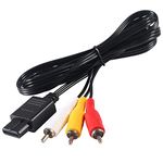 Aokin Audio Video AV Cable Cord for Nintendo 64 N64, Super Nintendo SNES, Gamecube GC, 1.8M/6FT