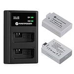 FirstPower LP-E5 Batteries (2 Pack,