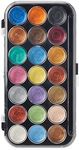 Yasutomo Pearlescent Watercolor Set, 21 Colors-Assorted Colors