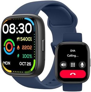 Smart Watch for Men Women with Bluetooth Call 1.83", Alexa Built-in, Blood Oxygen, Fitness&Sleep Tracker, Heart Rate Monitor, 100+ Exercise Modes, IP68 Waterproof Smartwatch for Android Phone iPhone