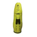 ZEUS Cutout Dummy Cutout for the Simulation of the opponent Football Sport, women's unisex adult Girls' baby Men's, yellow