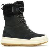 Merrell Womens Marquette Thermo Tall Zip Waterproof Snow Boots Black 6.5 UK