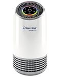 Clarifion AerClear - Air Purifier for Home, 3-Stage Filtration System with HEPA Filter, Ionize and Clean Air Office Bedroom, Helps With Dust, Pets, Smoke, Pollen, 7 Night Light Mode, Low Noise