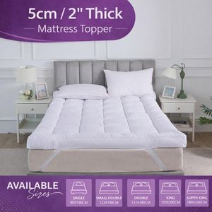 Microfibre Mattress Topper – Small Single Bed, Soft Quilted