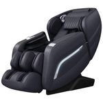 MYTHIA Massage Chair, Full Body Stretch A306 Massage Chair Recliner with Heat, AI Control, Zero Gravity, Automatic Body Scan, SL Track, Program Customization & Recall (Black)
