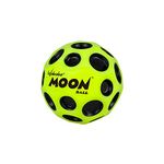 Waboba Moon Ball-Bounces Out of This World-Original Patented Design-Craters Make Pop Sounds When It Hits The Ground-Easy to Grip, Colour-Yellow, 70 x 67 x 70 mm