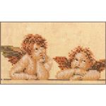 Lanarte Counted Cross Stitch Kit: Raphael Characters, NA, 15 x 10cm