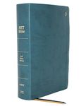 NET Bible, Full-notes Edition, Leathersoft, Teal, Comfort Print: Holy Bible