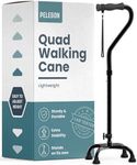 PELEGON Quad Cane (300 lb) - Adjust