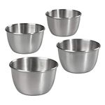 Tala Stainless Steel Pudding Moulds, Perfect for Individual Puddings, Measures 8cm x 5cm