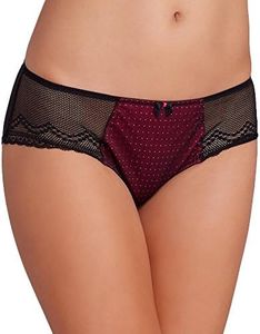 Panache Cleo Hettie Brief Pant 9012 Black/Pink 8