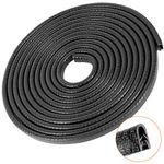 Colisal Car Door Edge Guards 32Ft(10M) Car Door Edge Protector Black U Shape Edge Trim Fit for Most Car