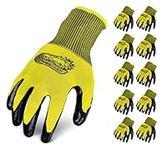 Ironclad mens Work Gloves, Yellow, 