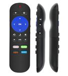 New Replaced Remote Control fit for RCA Roku TV RTRU5527 RTR5060 RTR5061 101018E0006 RTR4360 RTR4361 RTR4360US RTR3260 RTR3261 RTR3260-W RTR3260W RTRU5027W RTRU5027-W RTR4360-W RTR4360W RTR4360US