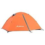 BISINNA 2 Man Tent Waterproof Windproof Two Doors Lightweight Backpacking Tent Easy Setup Double Layer Outdoor Tent for Family Camping Hunting Hiking Mountaineering Travel