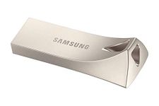 Samsung BAR Plus 64 GB Type-A 200 MB/s USB 3.1 Flash Drive Champagne Silver (MUF-64BE3)