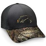 Fishouflage Thunder Bay Trucker Snapback Cap | Men's Outdoor Fishing Hat | Bass, Bass, One Size