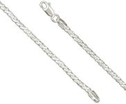 Designer Inspirations Boutique 9.5 Inch Daisy Cut Sterling Silver Anklet/Ankle Bracelet/Ankle Chain - 925 Sterling Silver - 9.5" Inch / 24 cm - Anklets for Women