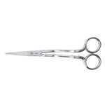 Steel Double-Curved Machine Embroidery Scissors 6-inch -