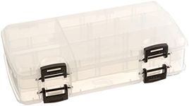 PLANO Double-Sided StowAway Large 3500,Double Sided Tackle Box, Fishing Equipment Storage Box, compact tackle box, satchel, perfect to store Lures, Hardbaits, Softbaits other fishing tackle,
