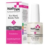 Nailtek Foundation No.3 Ridge-Filling Nail Strengthener Base Coat, 0.5 Fluid Ounce