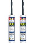 CT1 - Building Sealant & Adhesive Snag Tube for Virtually Any Material (Anthracite Twin Pack) (CT1-Twin-Pack)