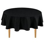 Hiasan Round Linen Tablecloth 30 In