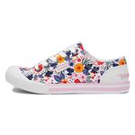 Rocket Dog Jazzin Malden Womens Multi Canvas - Size 7 UK - Multicolour