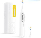 Soocas NEOS II - Sonic Electric Toothbrush and Water Flosser, Cordless Oral Irrigator, Electric Toothbrush for Adults, Portable Water Flosser, Superior Plaque Removal, Pearl White