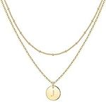 IEFWELL Gold Initial Necklaces for 