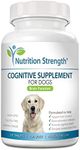 Nutrition Strength Cognitive Support for Dogs, Promotes Dog Brain Health, Mental Support for Old Dogs, Supplement for Dogs with Cognitive Difficulties, 120 Chewable Tablets