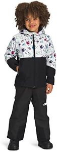 The North Face Kids' Freedom Insulated Jacket, Tin Grey Winter Critters Print, 2, Tin Grey Winter Critters Print, 2