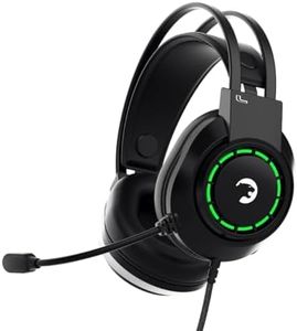 GAMEPOWER Voldon X 3.5mm Jack Gaming Headset - Wired Headphones with 50MM Drivers, Comfort Design, Noise Cancelling Mic, PS4, PS5, for Xbox, Black