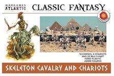 Wargames Atlantic Classic Fantasy: Skeleton Cavalry and Chariots