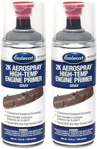 Eastwood 2K Aerospray High Temperature Ceramic Engine Primer Paint | 13.6 oz Aerosol | 2 Pack