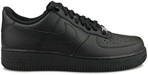 NIKE Men's Air Force 1 '07 Basketball Shoe, Black Triple Black, 7 UK