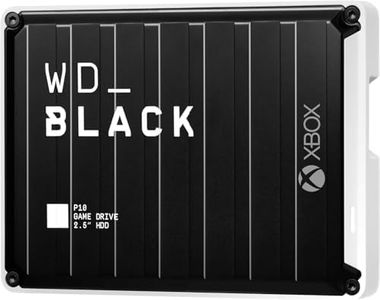 Western Digital Black 5TB P10 Game Drive for Xbox One, External Hard Drive - WDBA5G0050BBK-WESN