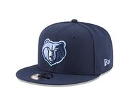 NBA Memphis Grizzlies Adult Men NBA 9Fifty Team Color Basic Snapback Cap,Osfa,Navy