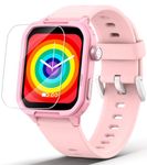 Smart Watch for Kids, Fitness Sport Watch Boy Girls Teens with 19 Sport Modes, Pedometer, Sleep Monitor, Kids Watch Birthday Gifts Toy Gift for Girls Boys 3-16 (Pink)