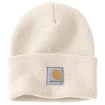 Carhartt Men's Acrylic Watch Hat A18, Winter White One Size