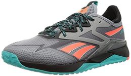 Reebok Men Textile,Synthetic Rubber Nano X2 TR Adventure Training Shoes PUGRY5/CBLACK/CLATEA UK-10