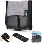 JJC 3 Pocket Foldout Filter Pouch Filter Protect Case Bag Holder Wallet Storage for 25mm 37mm 39mm 40.5mm 49mm 52mm 58mm 62mm 72mm 77mm 82mm UV CPL ND Filters